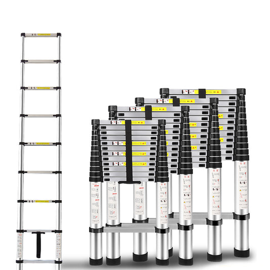 Retractable Staircase Silver 6 Meters