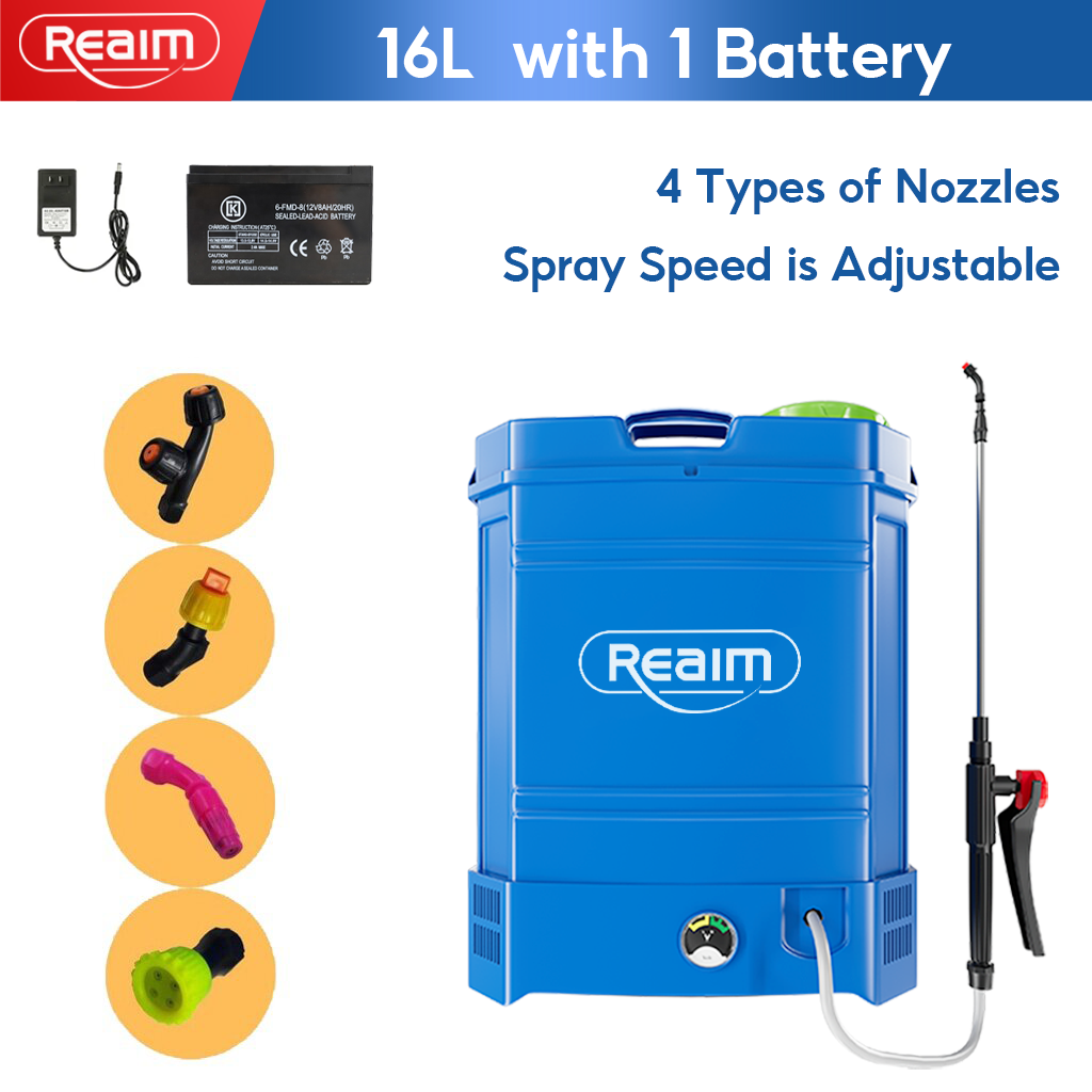 Sprayer Agriculture Rechargeable Knapsack Electric Manual 2in1 Sprayer 16L