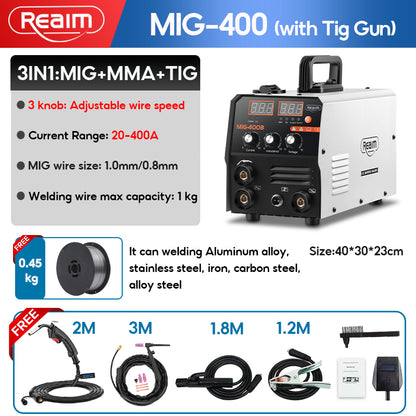 MIG Welding Machine Inverter Portable Heavy Duty Original MMA/MIG/TIG 3IN1