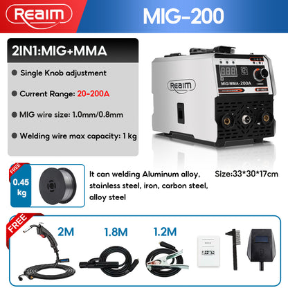 MIG Welding Machine Inverter Portable Heavy Duty Original MMA/MIG/TIG 3IN1