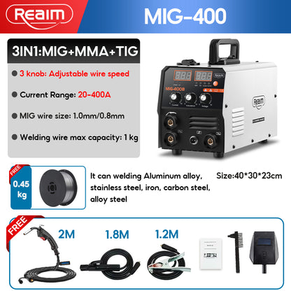 MIG Welding Machine Inverter Portable Heavy Duty Original MMA/MIG/TIG 3IN1